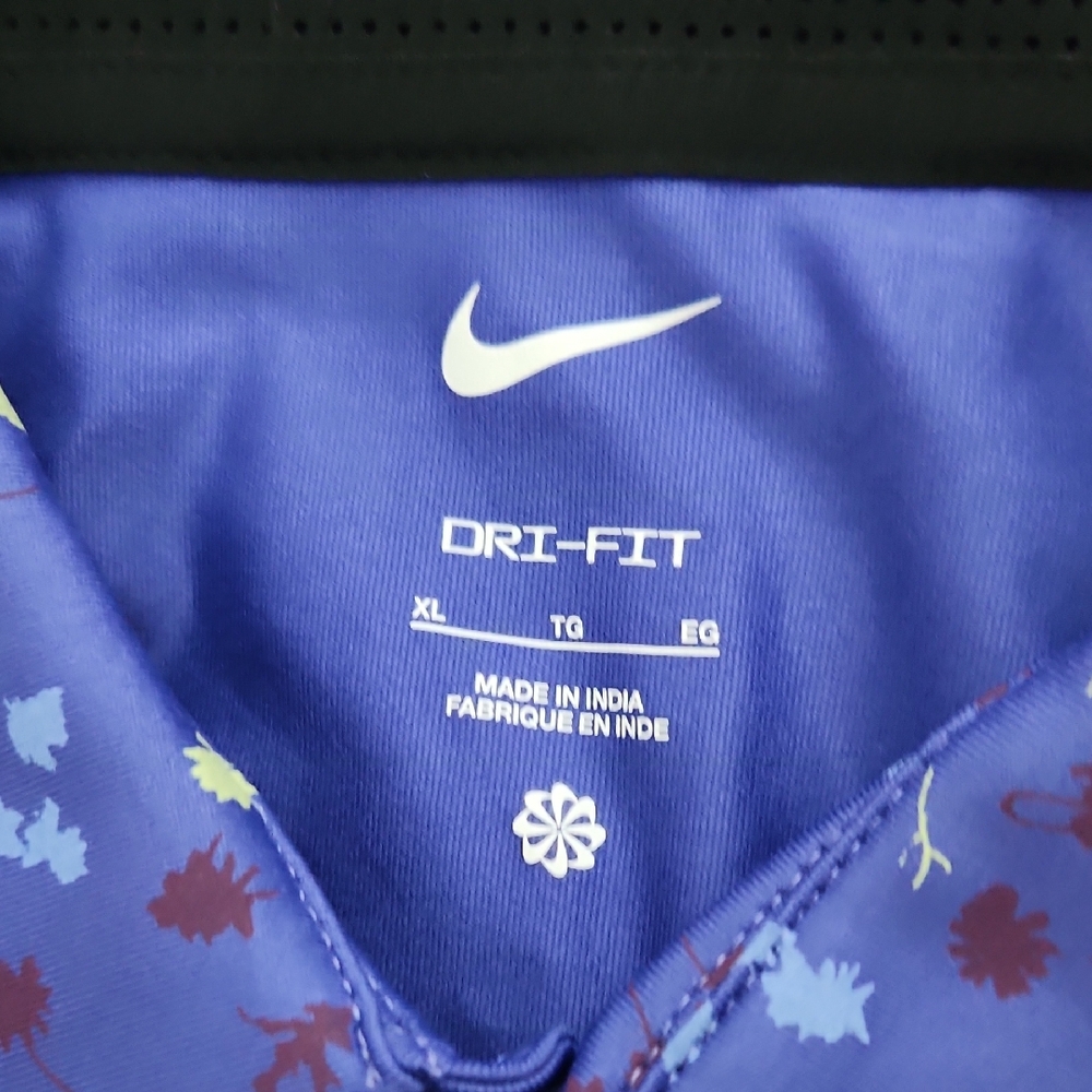 Nike Blue Dri-FIT Polo Shirt